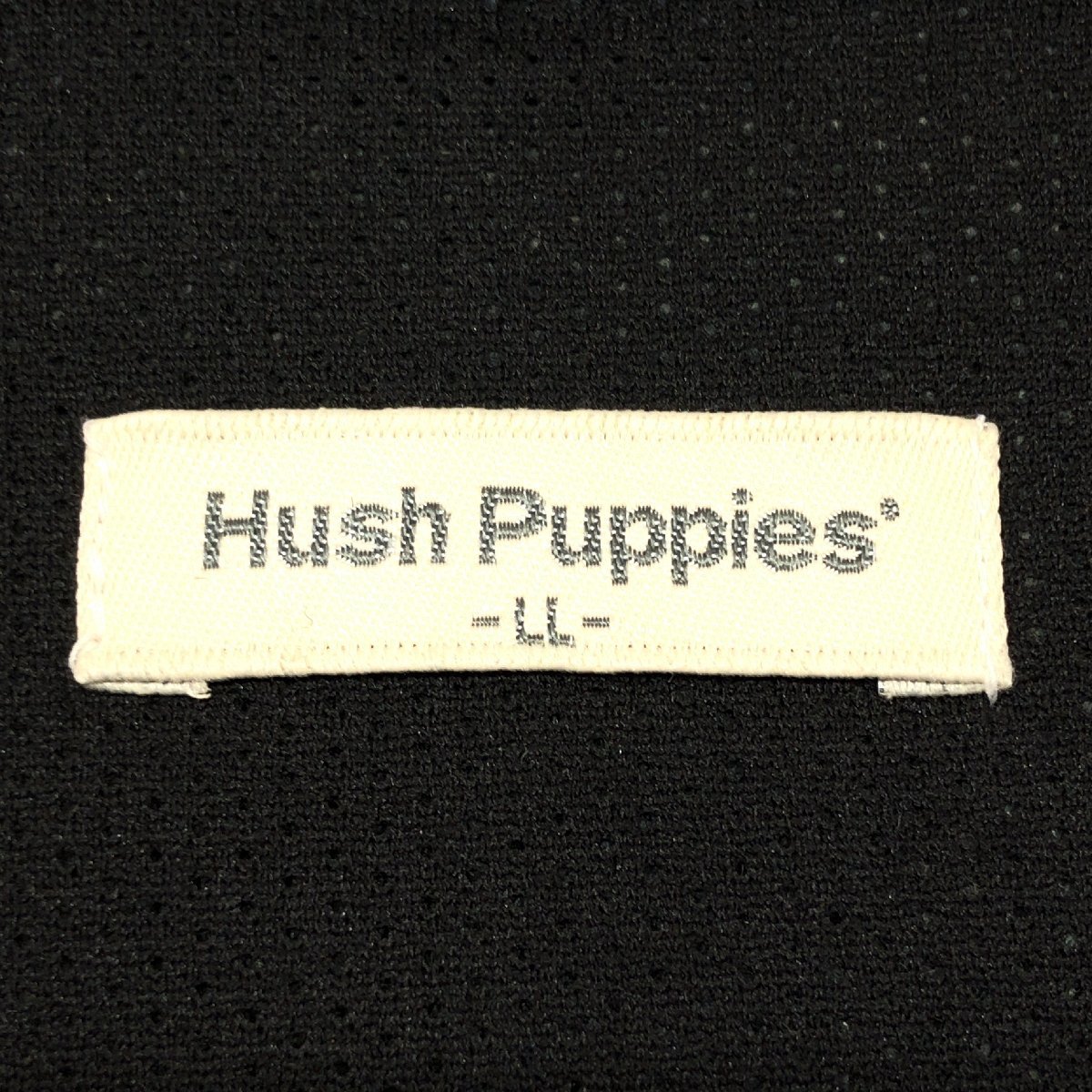 ●Hush Puppies ハッシュパピー 裏地付 ボアフリース ベスト LL 紺系 ネイビー系×グレー系 XL 2L 特大 大きいサイズ 国内正規品 メンズ_画像3