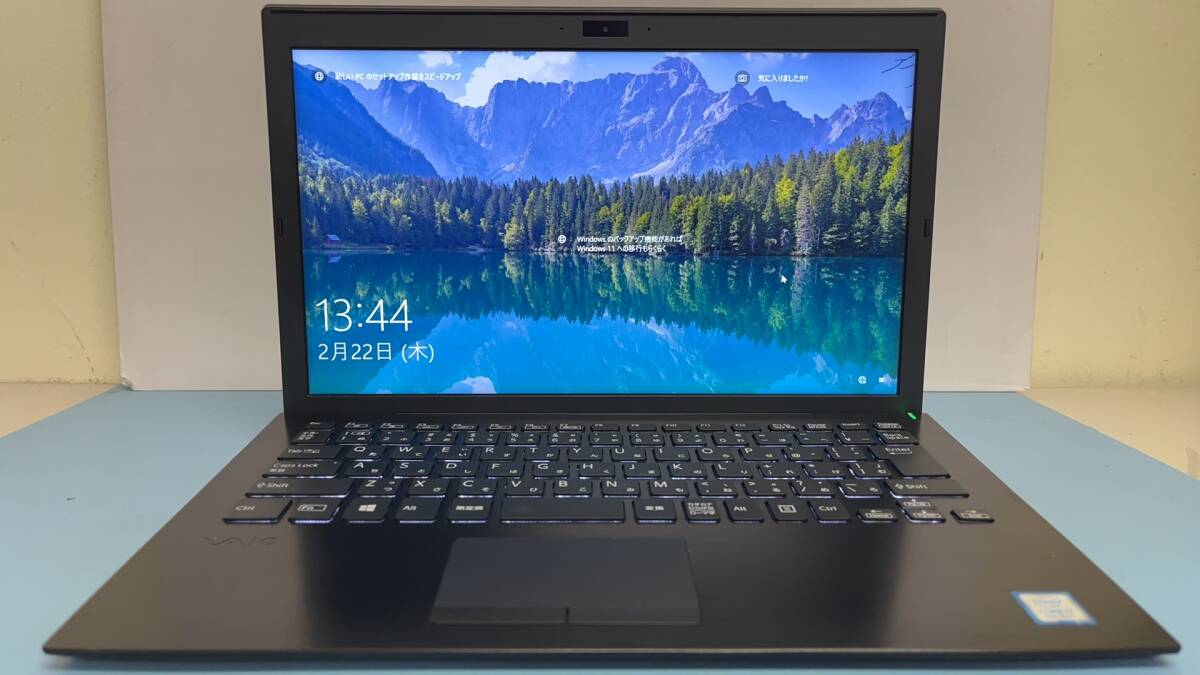 中古ノートパソコン★Windows10★VAIO Core i7-8550U/@1.99GHz/16GB/M.2 128GB/13インチ以上★_画像1