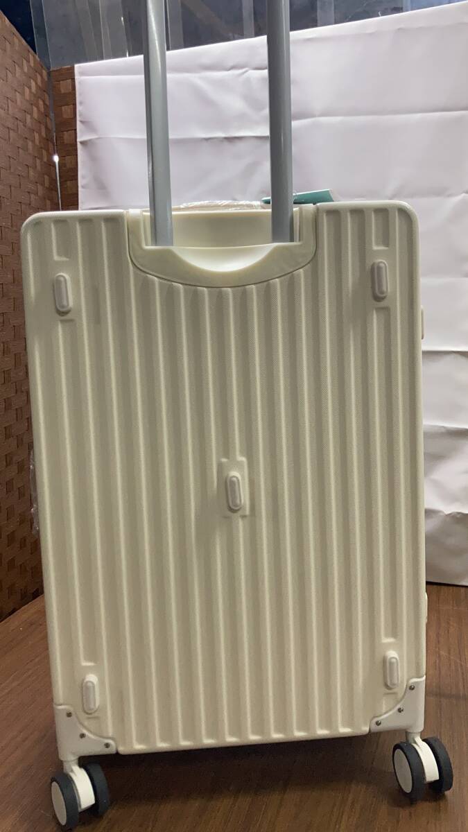 スーツケース キャリーバッグ キャリーケース Mサイズ sc109-24-wh TC407 ホワイト_画像2