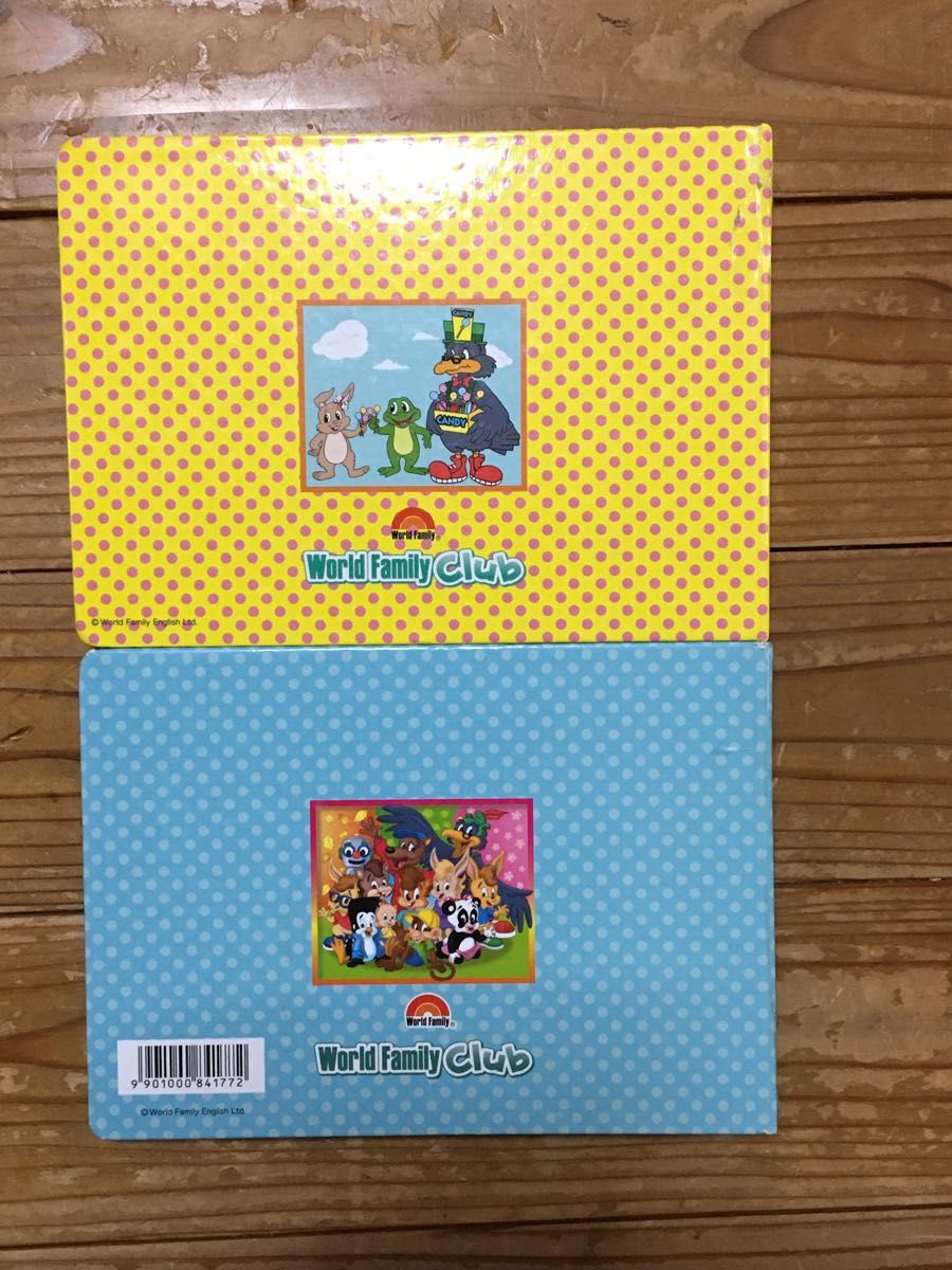 DWE  マイブック　2冊セット　黄色水色　ディズニー英語
