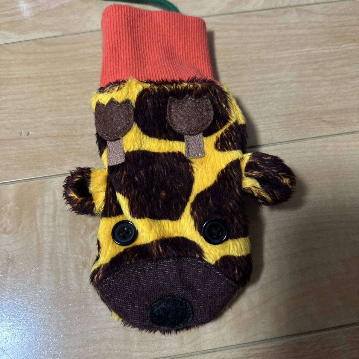  новый товар Mill Moco demo ko жираф рисунок перчатки MIL DE BERRY Mill te Berry 3045 иен Boo Foo Woo JAMg ковер la популярный полная распродажа размер цвет отличается есть [S желтый ]