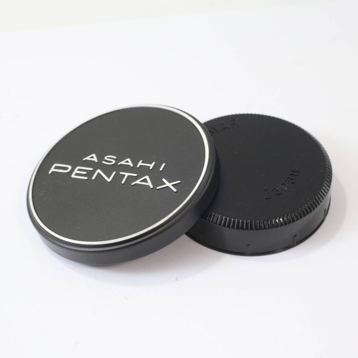 ペンタックス PENTAX メタル レンズキャップ 前後 セット Super-Takumar 55mm F1.8 M42 等 （内径51mm/フィルター49mm) (V220)_画像3