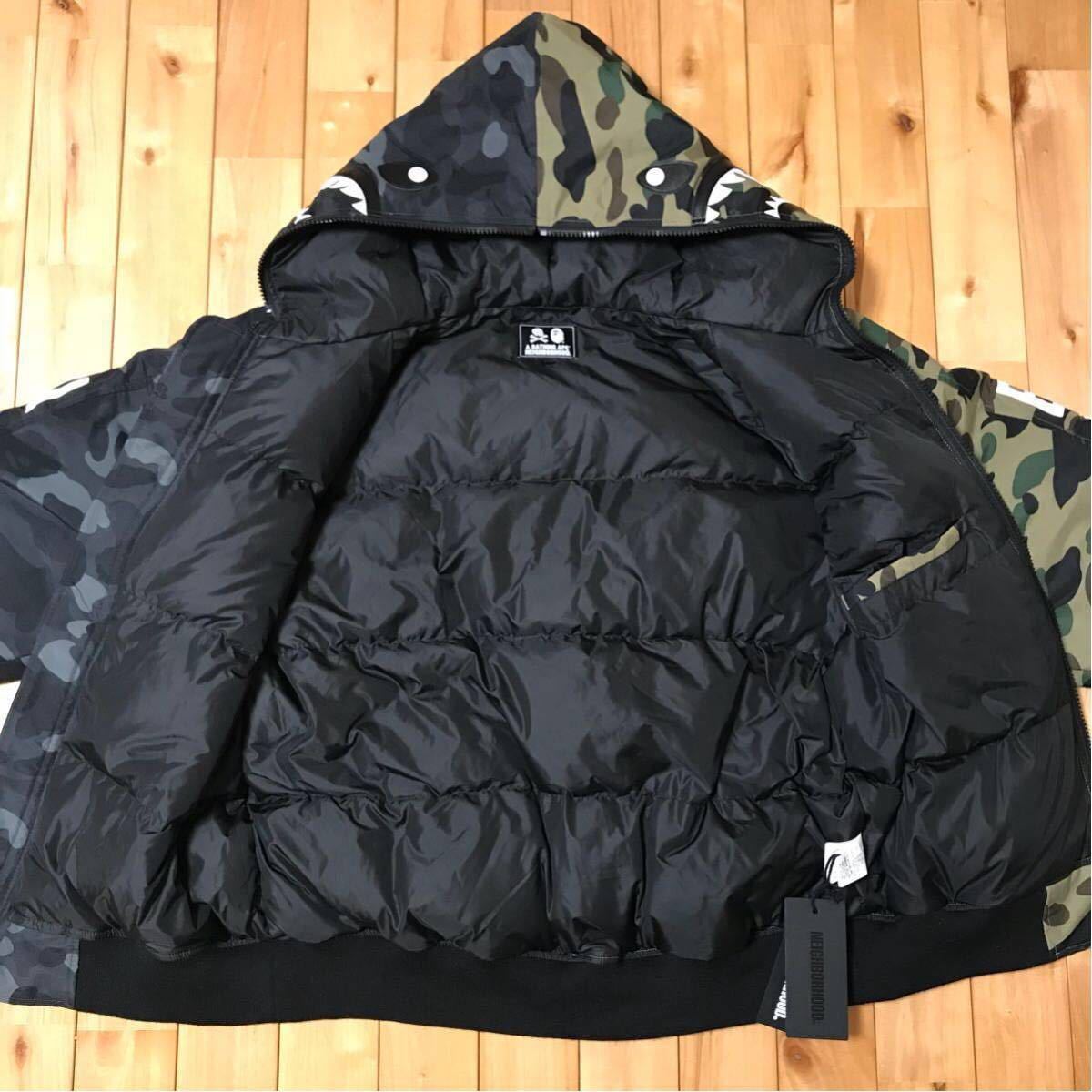 BAPE X NEIGHBORHOOD ダウンジャケット 2XL NBHD | www.jarussi.com.br