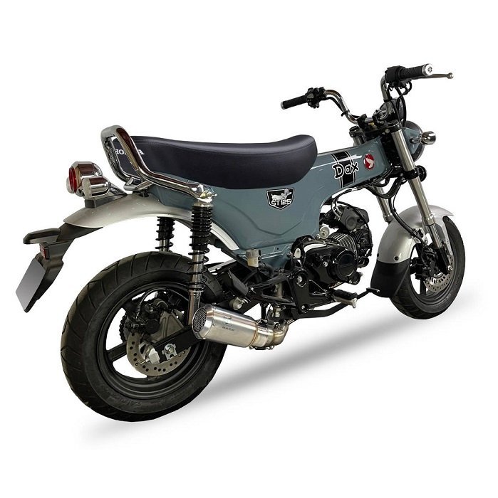 IXRACE(アイエックスレース) HONDA ホンダ ST125 DAX(ダックス125) フルエキゾーストマフラー MK2 コニカルショート【送料800円】_画像2