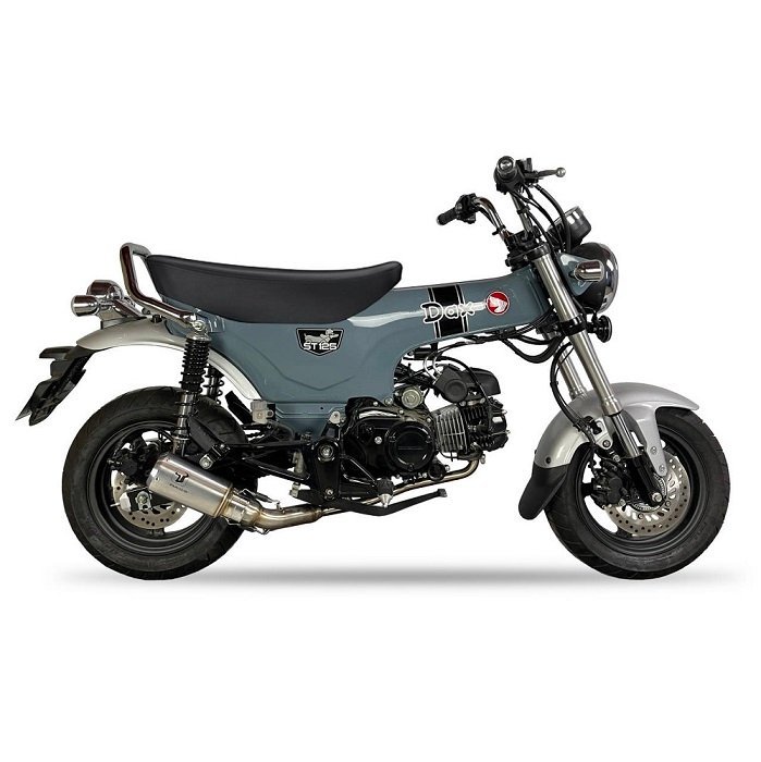 IXRACE(アイエックスレース) HONDA ホンダ ST125 DAX(ダックス125) フルエキゾーストマフラー MK2 コニカルショート【送料800円】_画像3