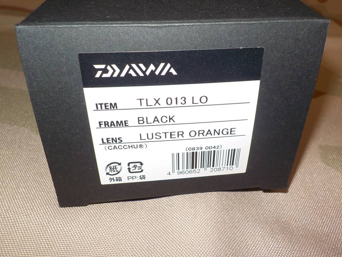 ★　DAIWA 偏光グラス　TALEX　TLX 01 LO ブラック/ラスターオレンジ　ダイワ　タレックス_画像10