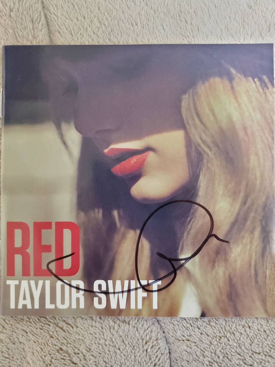 テイラー・スウィフト　Taylor Swift　直筆サイン入りCD_画像1