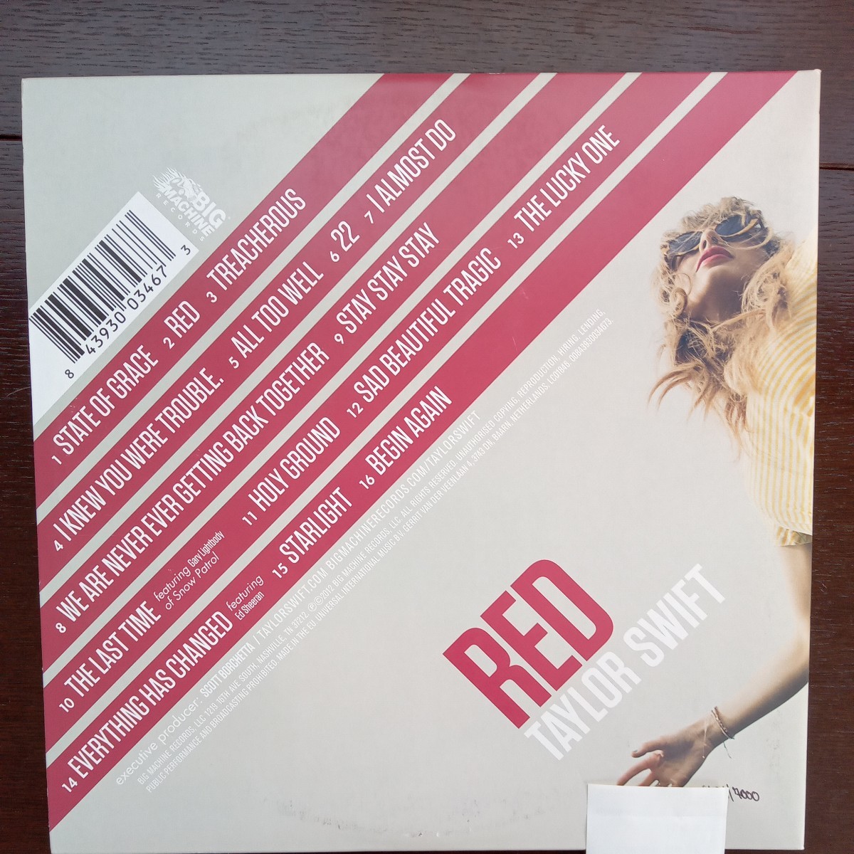 RSD limited taylor swift red テイラー・スウィフト record store day midnightはおまけです analog record vinyl レコード アナログ lp _画像4