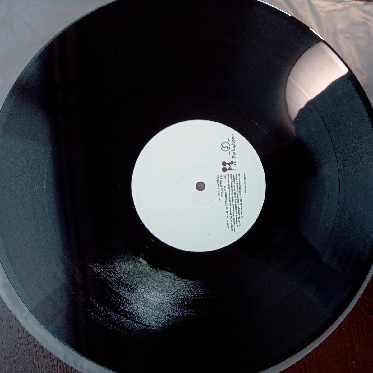 UK初期盤 radiohead レディオヘッド Ok Computer analog record vinyl レコード アナログ lp _画像9