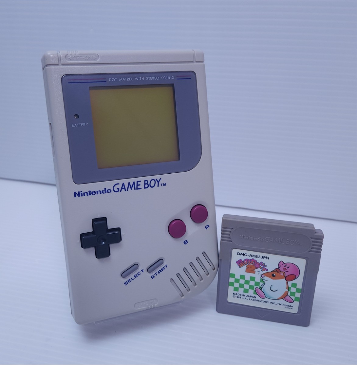 美品 / 動作品 レトロゲーム 希少品 初代ゲームボーイ Nintendo GAMEBOY DMG-01+ ゲームソフト(M-4)