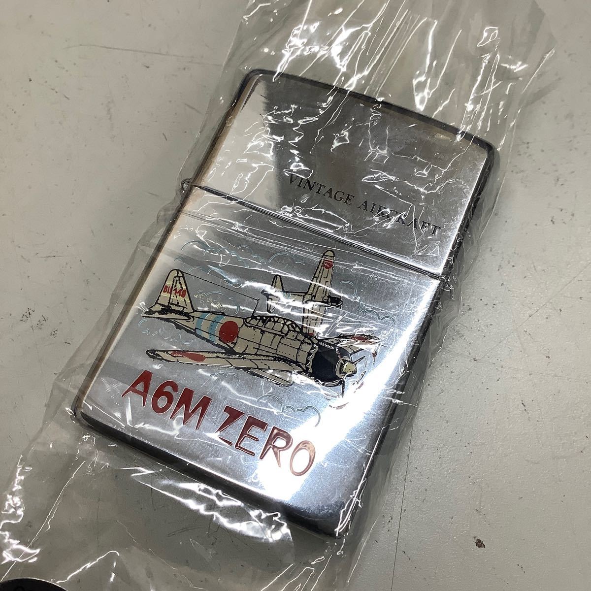 (11) ZIPPO ジッポ VINTAGE AIRCRAFT A6M ZERO 現状品 未使用長期保管品 着火未確認_画像5