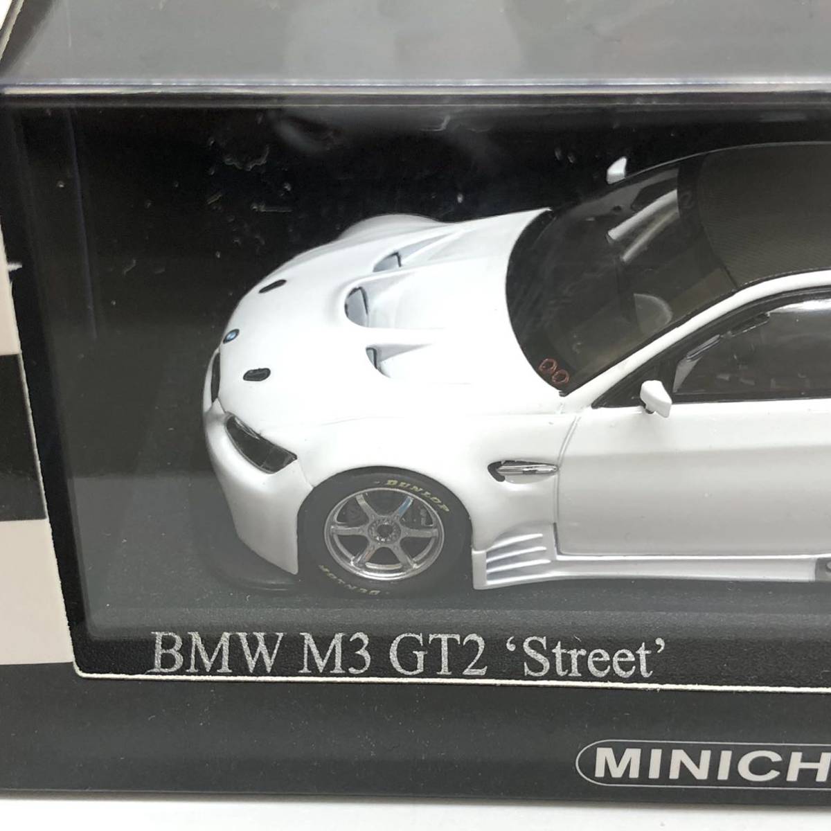 ⑩ MINICHAMPS BMW M3 GT2 2009 White 1/43 ミニチャンプス ミニカー _画像5