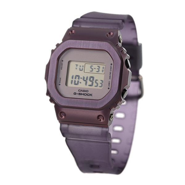 G-SHOCK Gショック GM-S5600MF-6 デジタル GM-S5600シリーズ メンズ 腕時計 カシオ casio パープルスケルトン_画像2