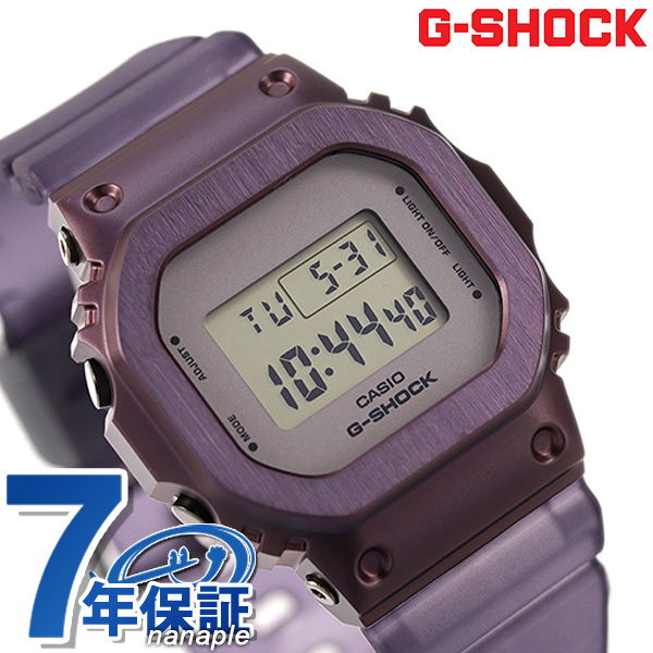 G-SHOCK Gショック GM-S5600MF-6 デジタル GM-S5600シリーズ メンズ 腕時計 カシオ casio パープルスケルトン_画像1