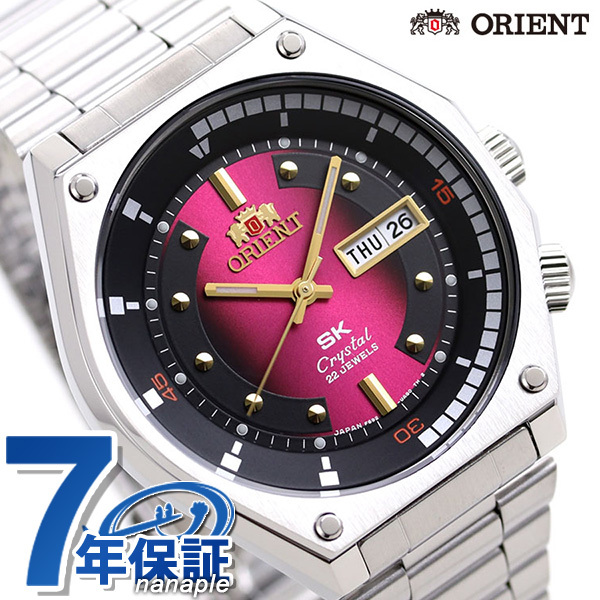 オリエント スポーツ SK復刻モデル 自動巻き 日本製 メンズ 腕時計 RN-AA0B02R ORIENT レッド_画像1