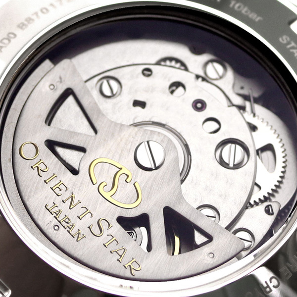 オリエントスター コンテンポラリー 38.5mm 日本製 自動巻き RK-AU0004B ORIENT STAR 腕時計_画像6