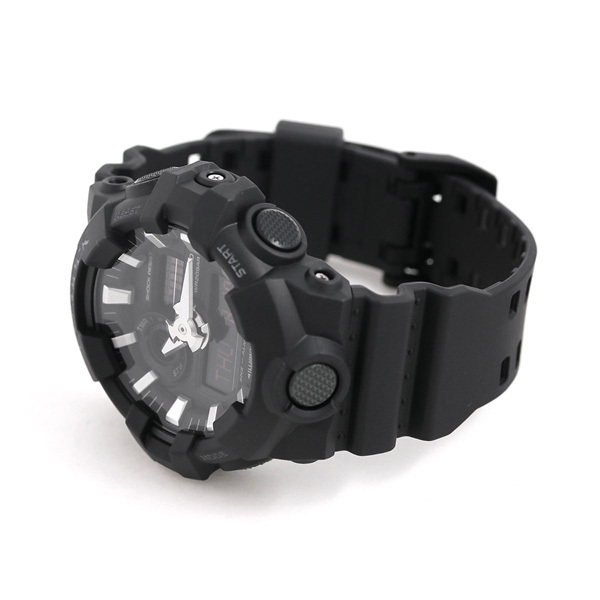 G-SHOCK ブラック CASIO GA-700-1BDR メンズ 腕時計 カシオ Gショック コンビネーション オールブラック 時計_画像4