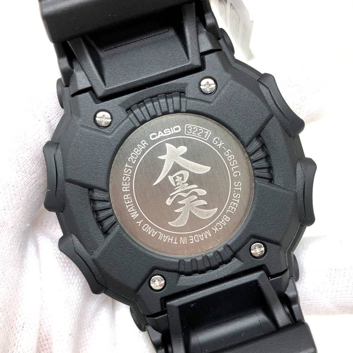 極美品 G-SHOCK ジーショック CASIO カシオ 腕時計 GX-56SLG-1JR 七福神 大黒天 タフソーラー ブラック デジタル【ITYG3XRYG2RK】_画像8