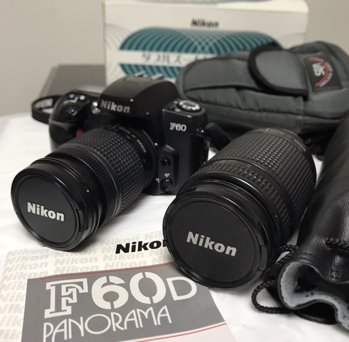 ニコンNikon F60D AF NIKKOR 28-80mm、70-300mm 美品_画像1