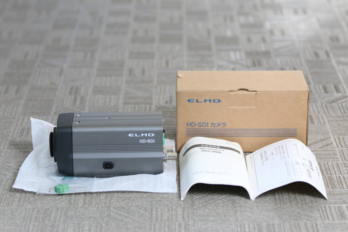 【作動OK】エルモ ELMO 200万画素 HD-SDI 防犯カメラ HDS-9000 未使用保管品 業務仕様