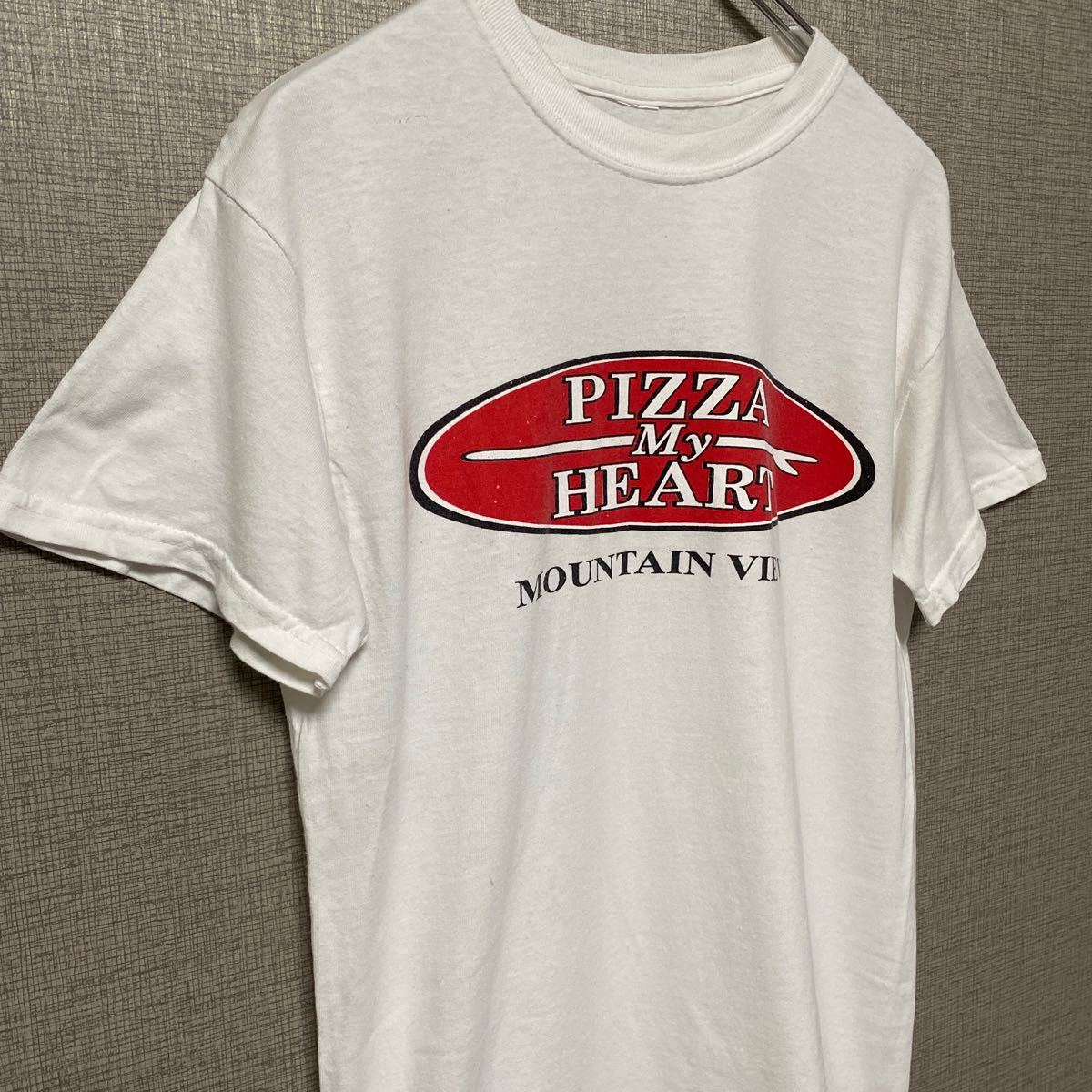 90s 00s USA ビンテージ ヴィンテージ Tシャツ tee アメリカ 古着 オールド PIZZA ピザ 企業物 ロゴ ストリート アメカジ バンド 音楽_画像5