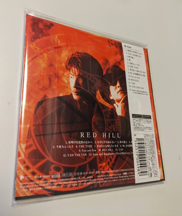 M 匿名配送 SHM-CD CHAGE and ASKA RED HILL 初回生産限定盤 紙ジャケット仕様 CHAGE&ASKA チャゲ&飛鳥 4542519004989の画像2