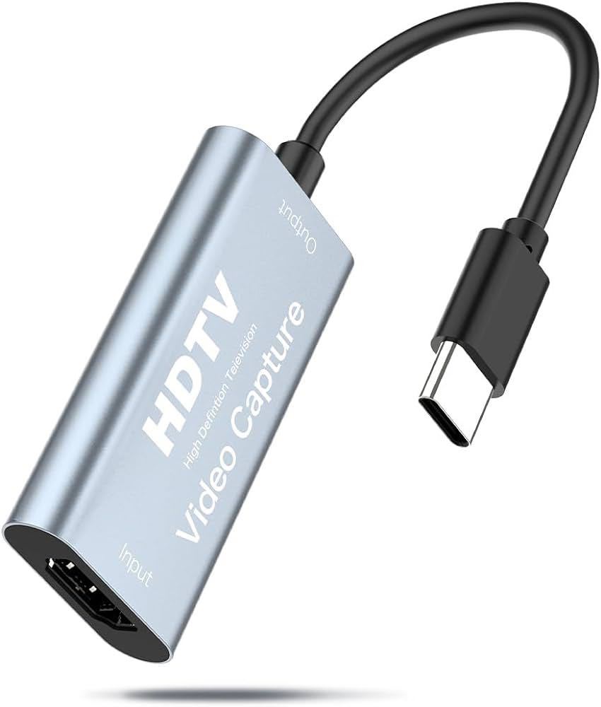 【2023新登場】Newluck USB-C & HDMI 変換アダプタ キャプチャーボード Type-c HDMI 変換アダプタ HDMI キャプチャーボード