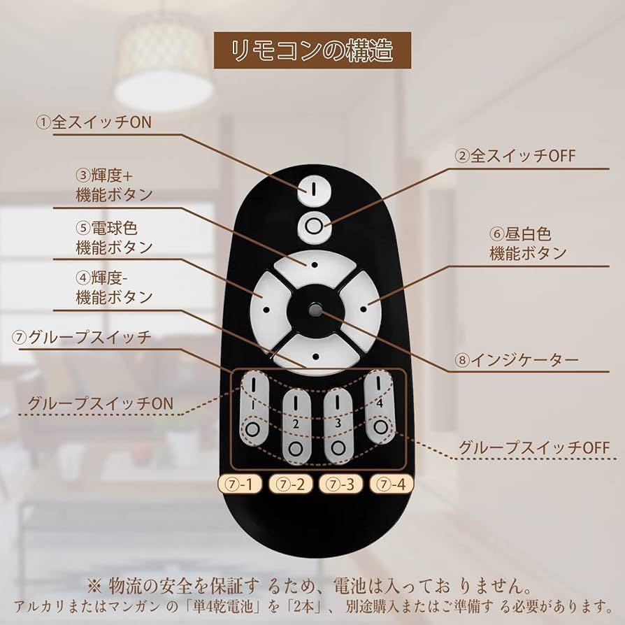 ダクトレール用スポットライト 4個セットダクトレール照明 E11口金 LEDランプ付き 調光調色 6W 角度調節可能 遠隔操作 常夜灯_画像5