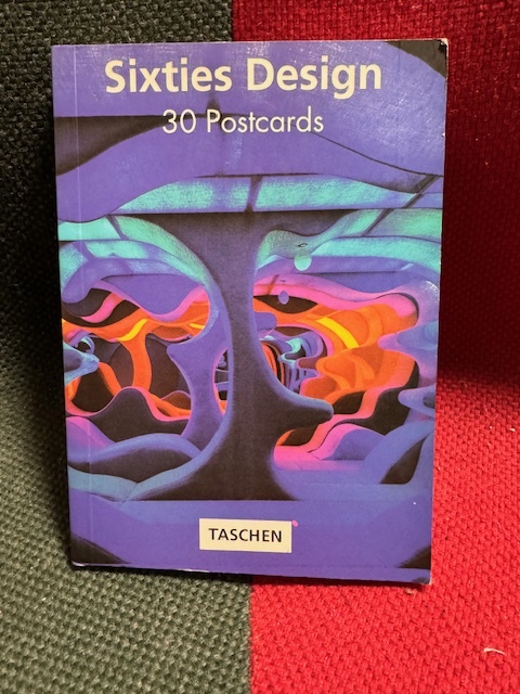 未使用 洋書 Sixties Design 30 Postcarads 60s ポストカード / アンティーク イームズ スペースエイジ ミッドセンチュリー モダン レトロ_画像1