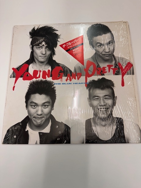 THE BLUE HEARTS YOUNG & PRETTY ブルーハーツ LP レコード/PUNK NOFX ラフィンノーズ クラッシュ ラモーンズ 666 セックスピストルズ_画像1