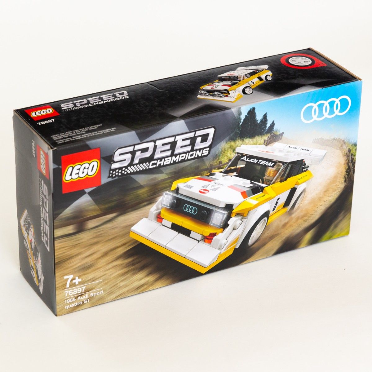 【新品】 レゴ LEGO 76897 スピードチャンピオンズ 1985 アウディ スポーツ・クワトロS1 【国内正規品】