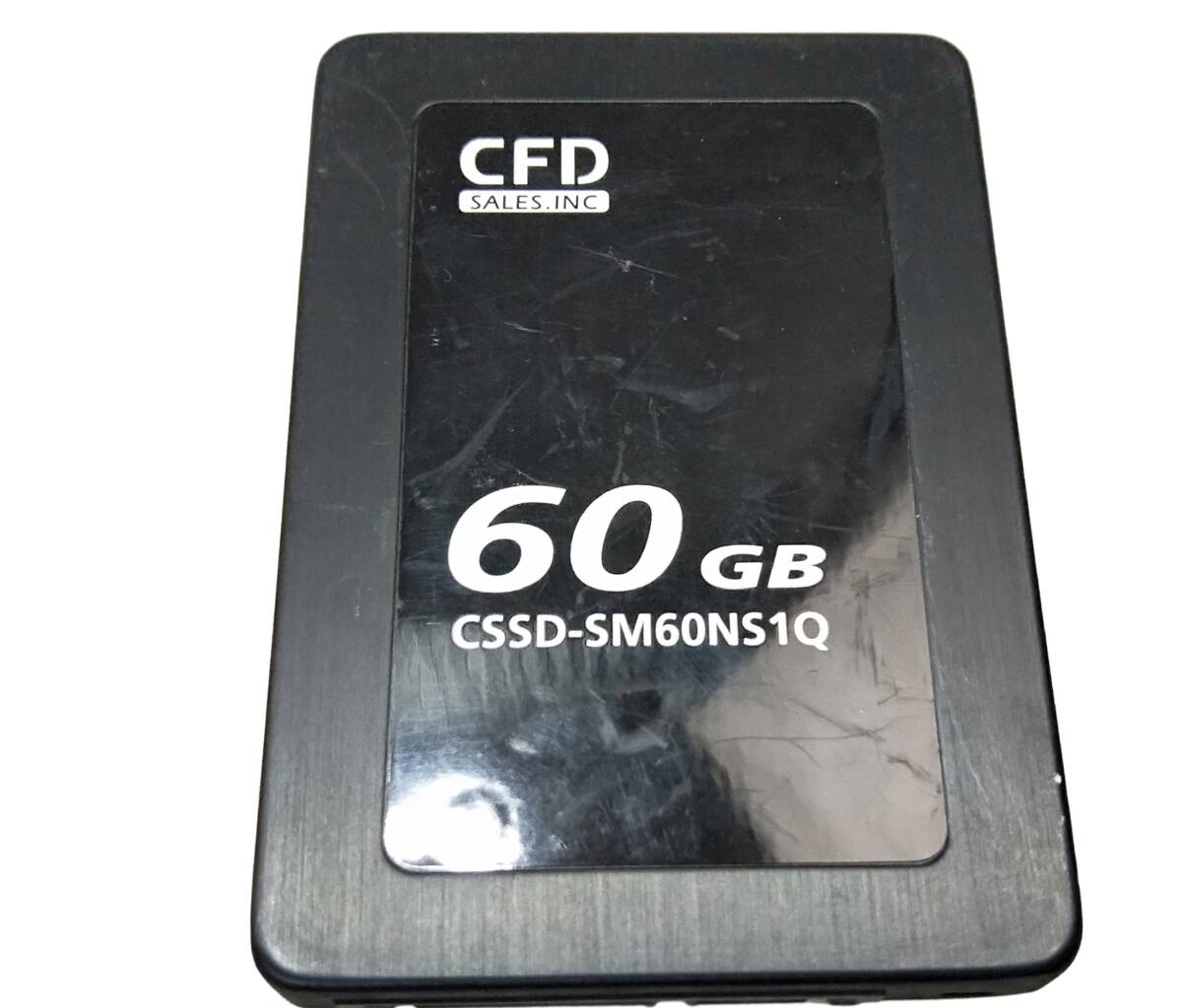 【中古パーツ】2.5 SATA SSD 1台　正常 CSSD-SM60NS1Q 60GB ■SSD02445_画像1