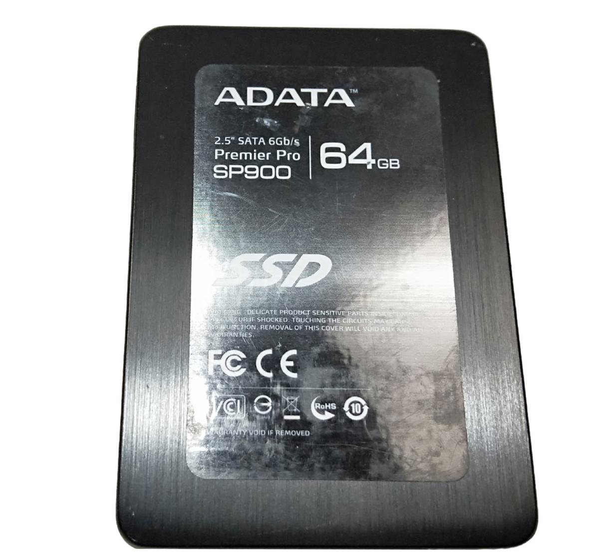 【中古パーツ】2.5 SATA SSD 1台　正常 ADATA SP900 64GB ■SSD02441_画像1