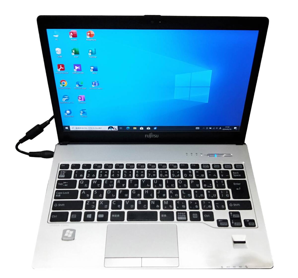 ★【驚速 FUJITSU S935/K i5-5300U 2.30GHz x4+6GB+SSD240GB 13.3インチノートPC】Win10+Office2021 Pro/WEBカメラ E021617