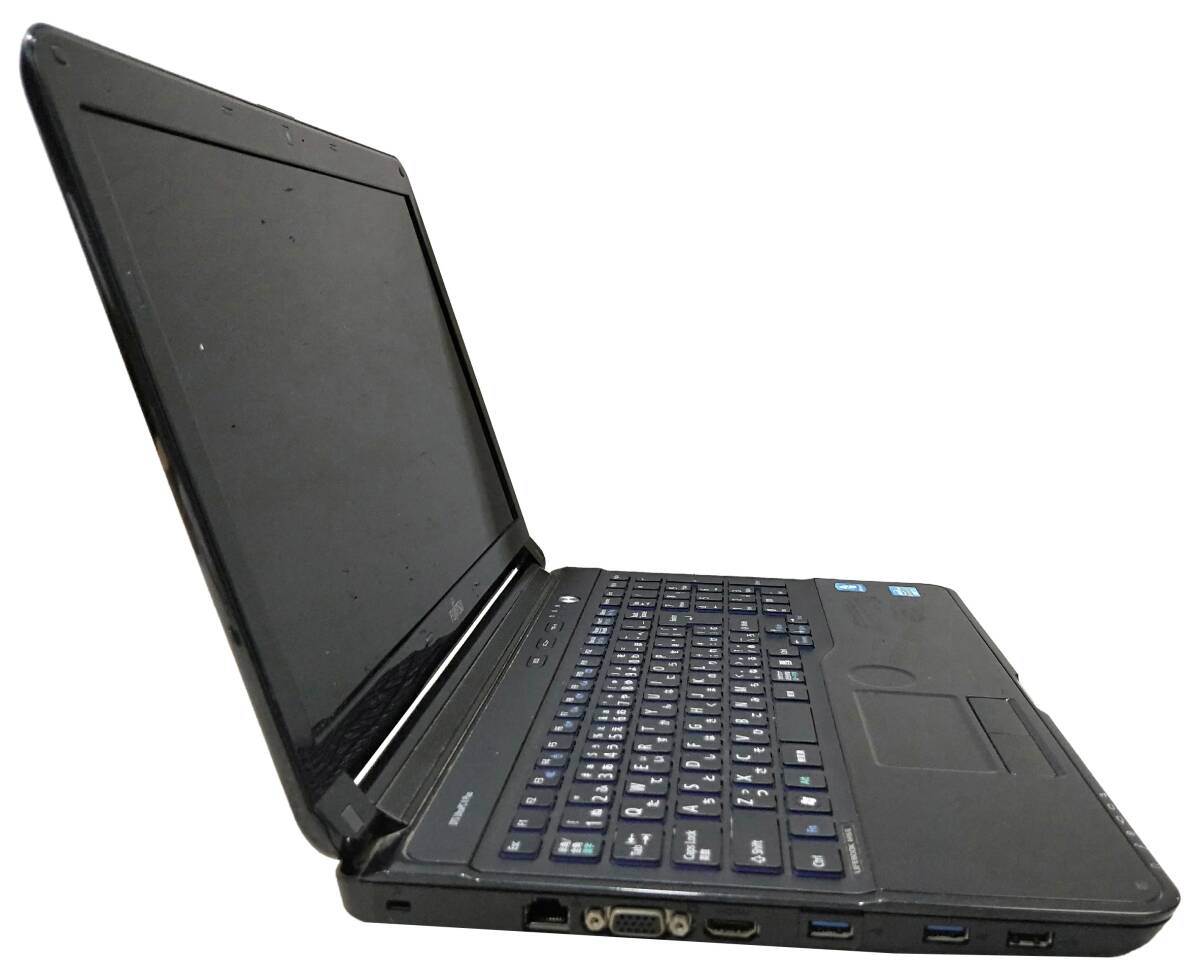 ★【驚速　FUJITSU AH56/G i7-2670QM 2.20GHz x8+8GB+SSD480GB 15.6インチノートPC】Win10+Office2021 Pro/WEBカメ/ブルーレイ E021608_画像3