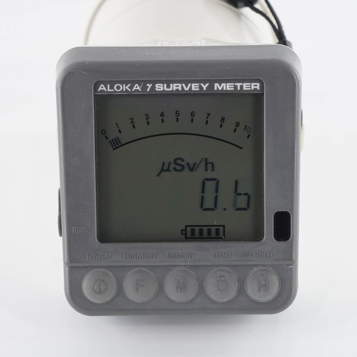 [DW] 8日保証 07/2022CAL ICS-321 ALOKA アロカ γ SURVEY METER サーベイメーター 放射線測定器 取扱説明書[05640-0174]_画像5