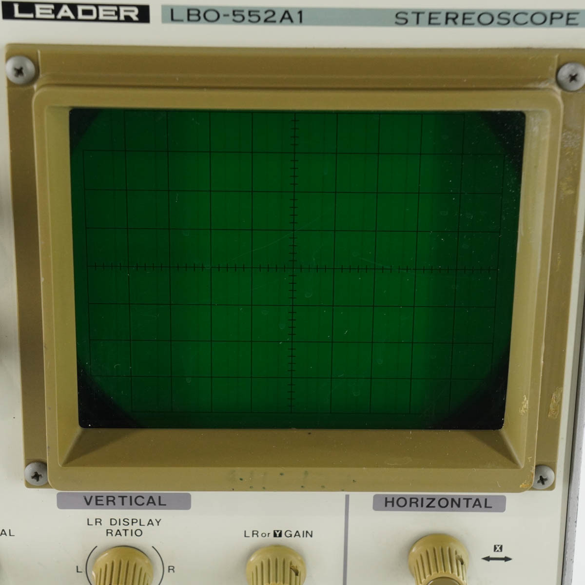 [DW] 8日保証 LBO-552A1 LEADER STEREOSCOPE リーダー電子 ステレオスコープ[05452-0137]_画像6