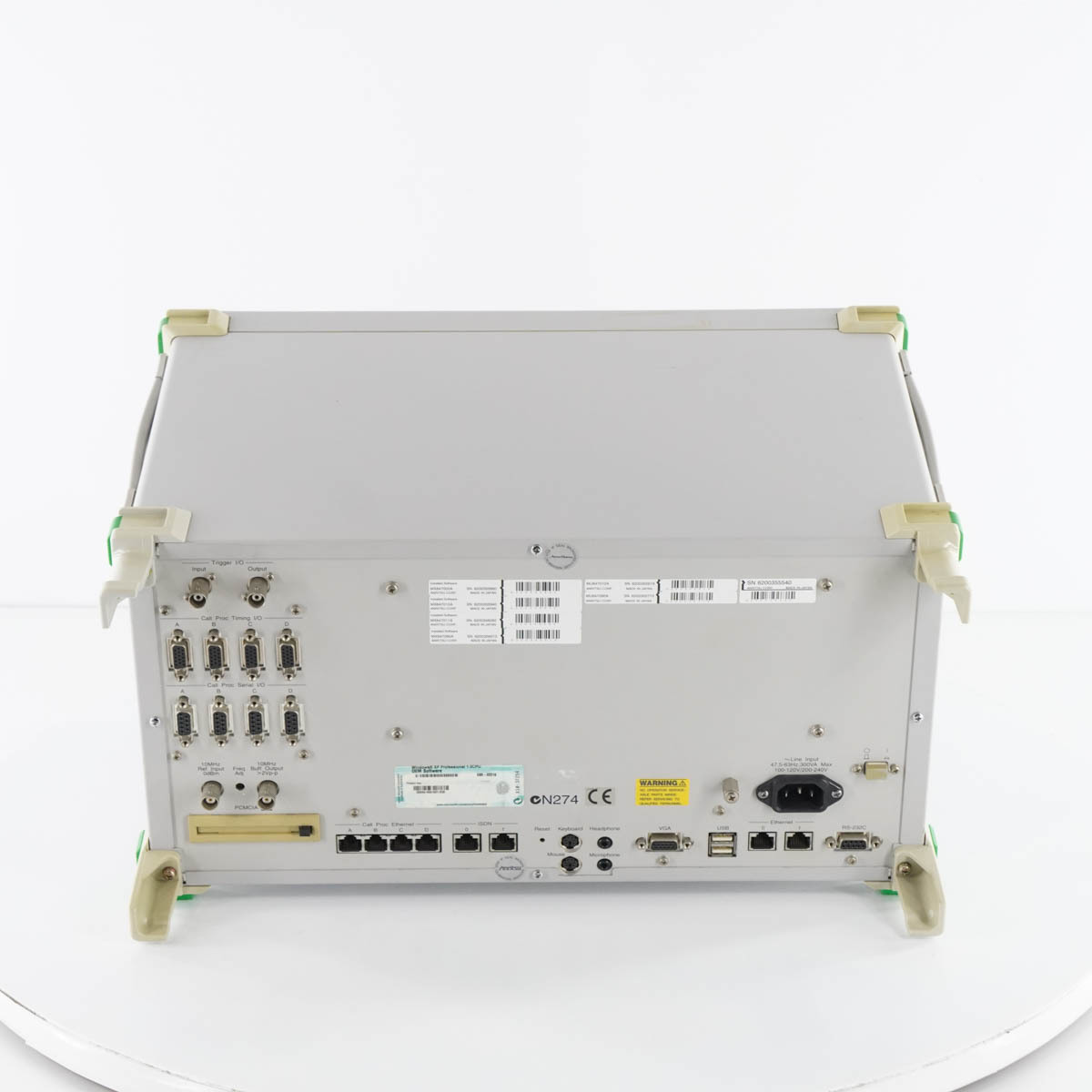 [DW] 8日保証 MD8470A Anritsu アンリツ Signalling Tester シグナリングテスター 基地局シミュレーター[05550-0007]_画像7