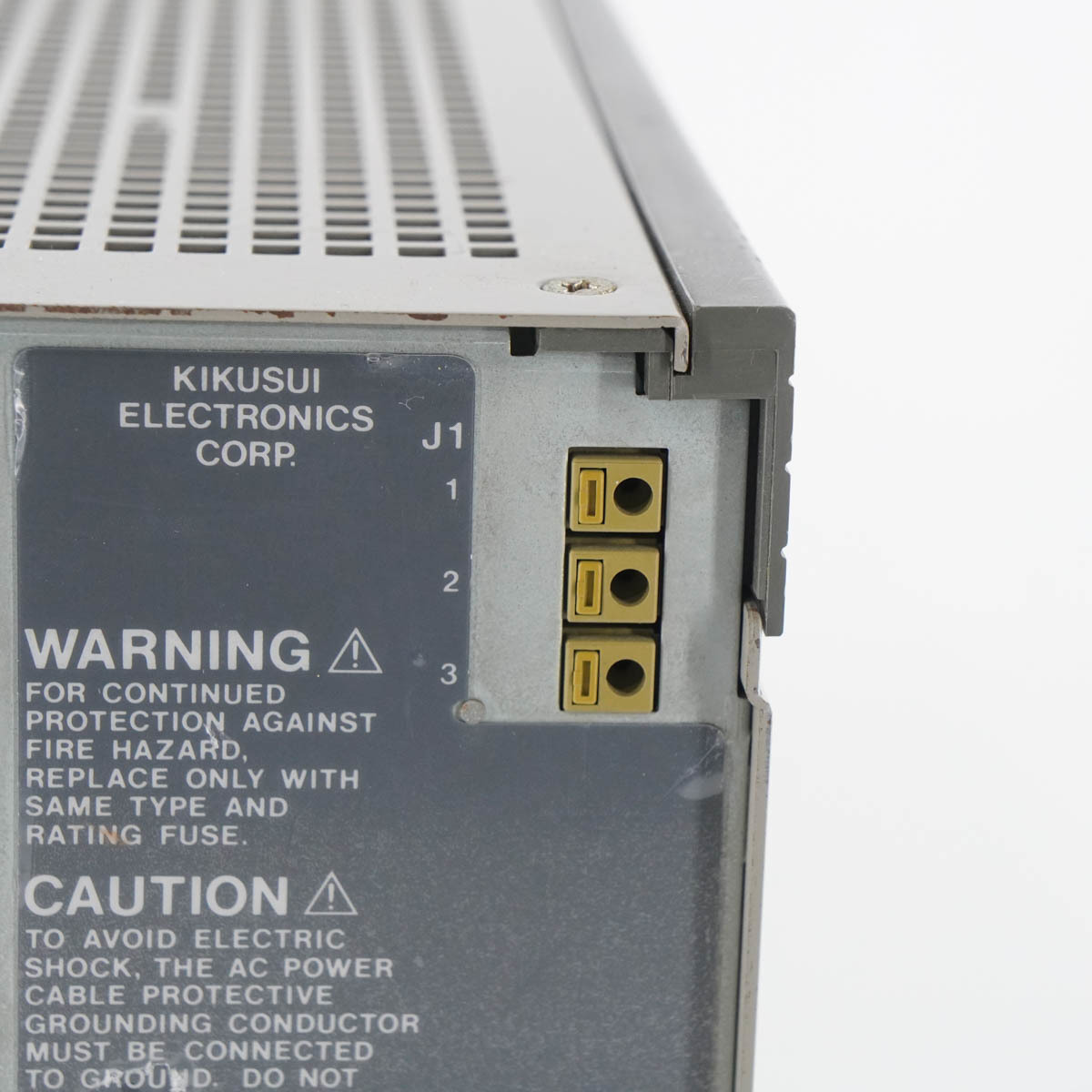 [JB] 現状販売 PMC18-5 KIKUSUI 0~18V 5A 菊水 REGULATED DC POWER SUPPLY 直流安定化電源 DC電源 直流電源[05550-0081]_画像10