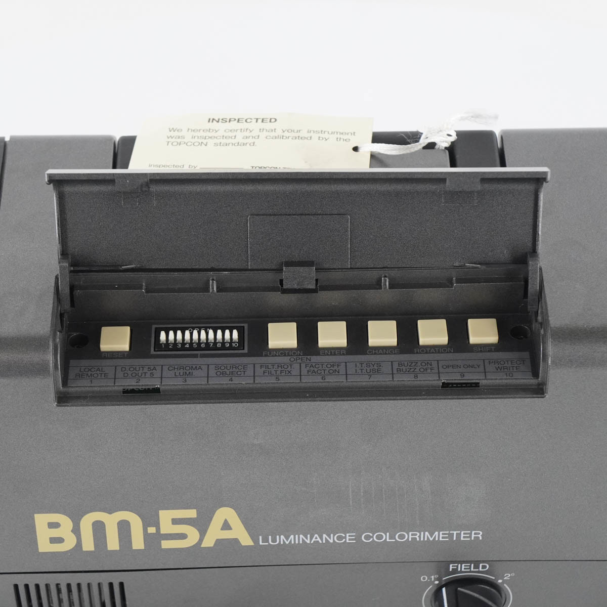 [DW] 8日保証 BM-5A TOPCON トプコン LUMINANCE COLORIMETER 色彩輝度計 ルミナンスカラーメーター[05668-0036]_画像9