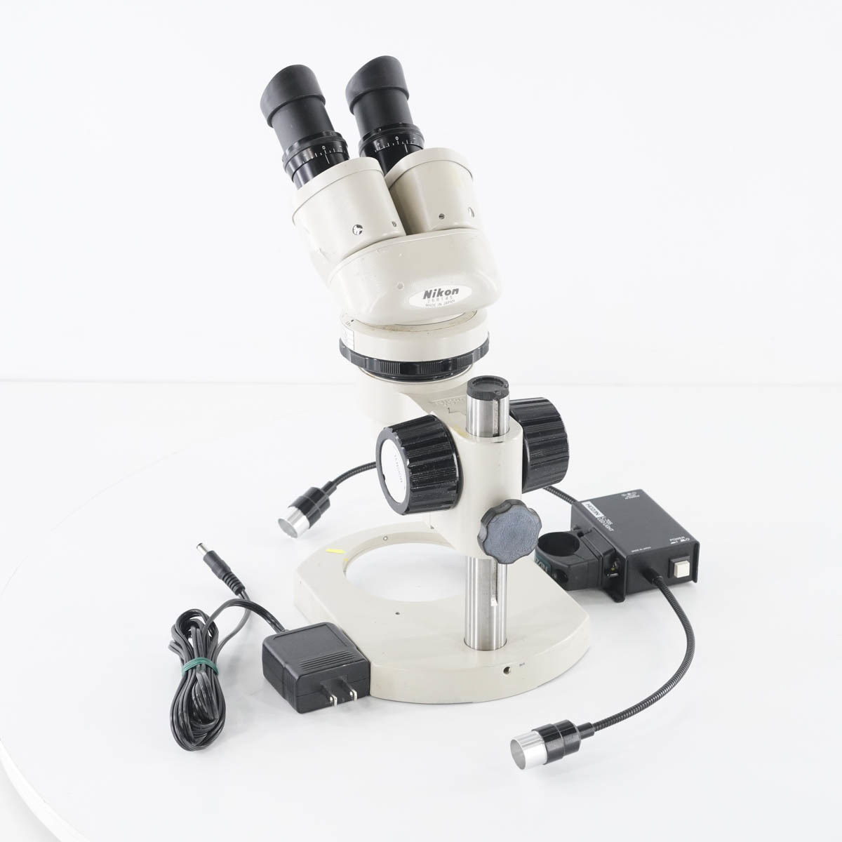 [DW] 8日保証 NIKON 10×/23 HOZAN L-705 ニコン Microscope 顕微鏡 ACアダプター[05628-0132]_画像1