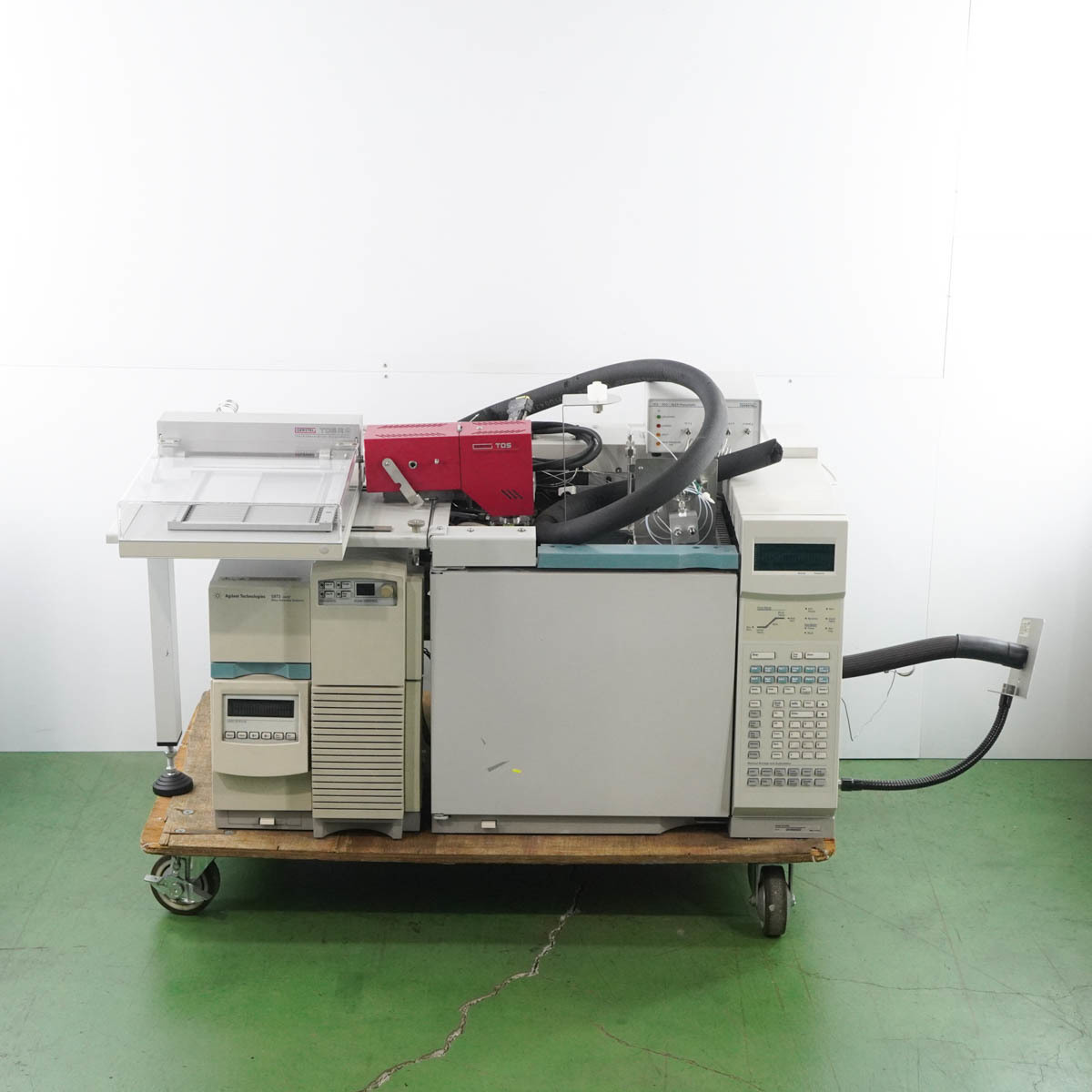 [DW]8日保証 セット 6890N 5973 inert G1530N Agilent アジレント hp Keysight Gas Chromatograph GC/MS MSD ガスクロ...[05682-0001]_画像2