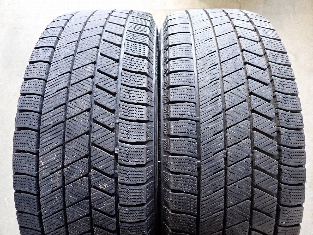 YS6124【送料無料215/55R17】エスティマ オデッセイ ヴェゼル等に 中古スタッドレスセット ★17×7J 114.3/5H ET48★≪即決≫_画像5