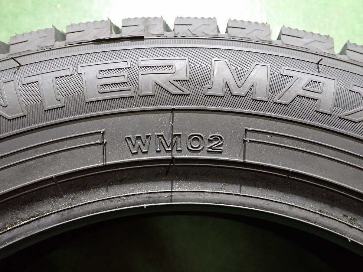 GM2271【送料無料165/65R15】4本 2023年製 ダンロップ ウィンターマックス 02 WM02 未使用 新品スタッドレス ≪即決≫_画像5