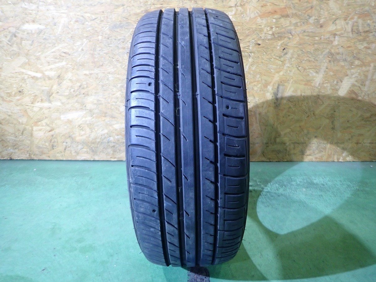 RK2510【送料無料195/55R15】1本 ファルケン ZIEX ジークス ZE914 中古夏タイヤ ミラージュ モビリオ エアウェイブ ≪即決≫_画像1