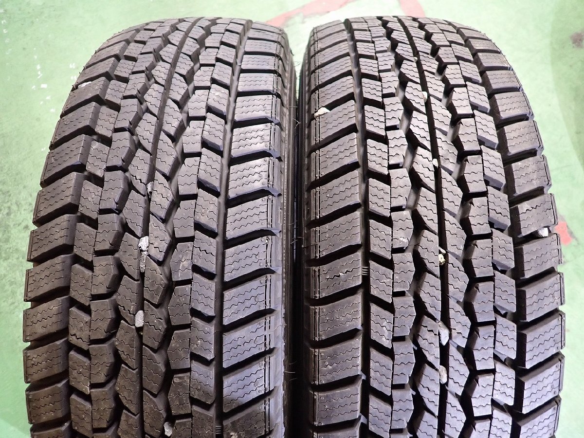 GM2363【送料無料215/75R15】4本 ダンロップ SPLT01 中古スタッドレス ジムニーシエラ グランドチェロキーなどへ ≪即決≫の画像5