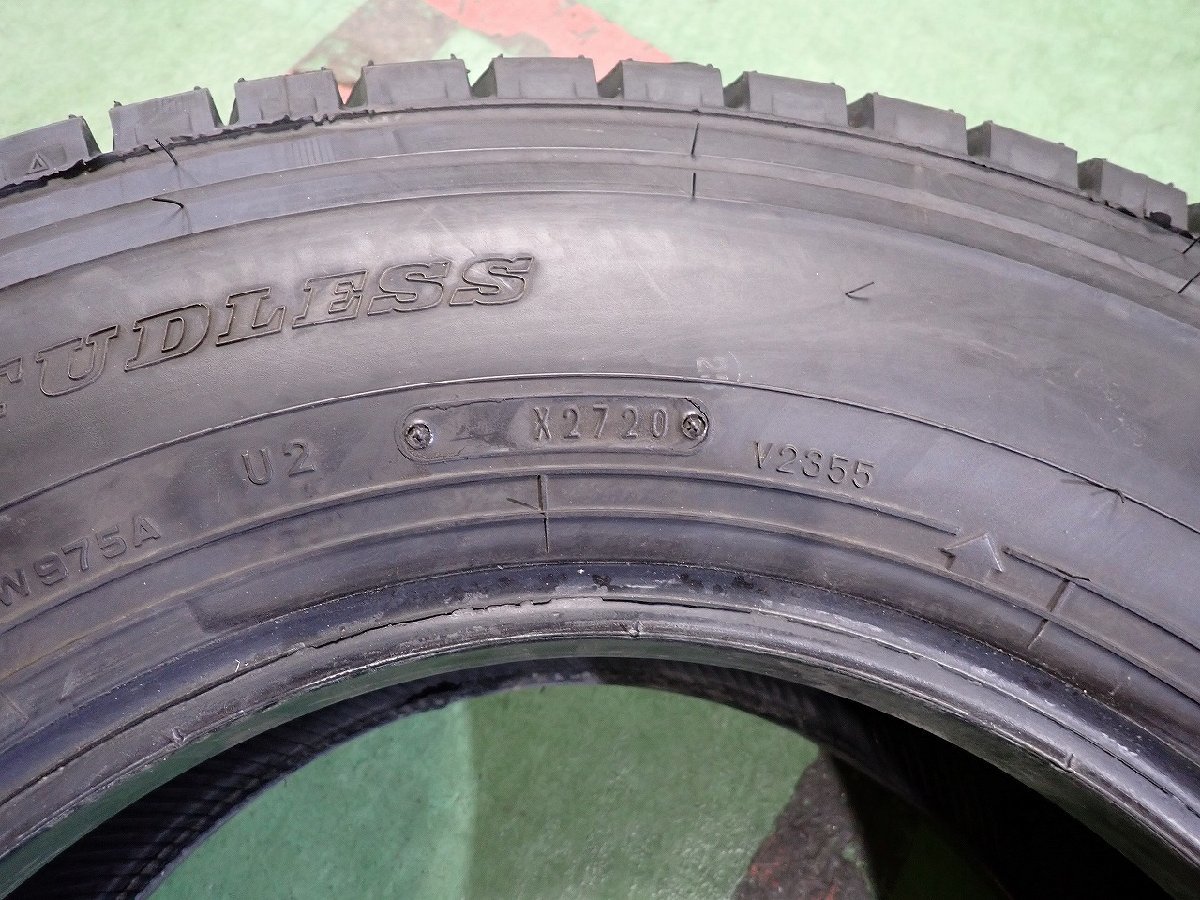 GM2363【送料無料215/75R15】4本 ダンロップ SPLT01 中古スタッドレス ジムニーシエラ グランドチェロキーなどへ ≪即決≫の画像9