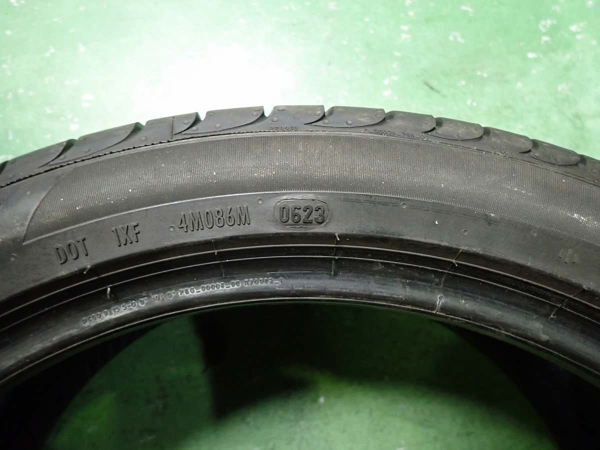 RK2906【送料無料235/40R18】2本 ピレリ POWERGY パワジー 2023年 中古 夏タイヤ ノーマルタイヤ ラジアル《即決あり》の画像7