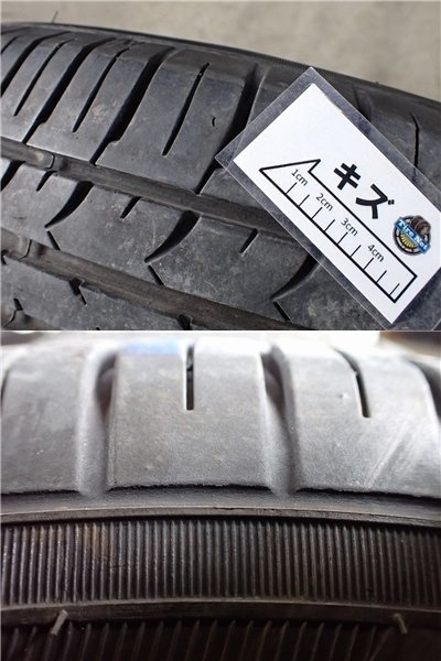 YS6566【送料無料195/65R15】スズキ純正 ランディ純正セレナなどにも 2021年製 中古夏タイヤセット ▼15×5.5J 114.3/5H ET45▼_画像10