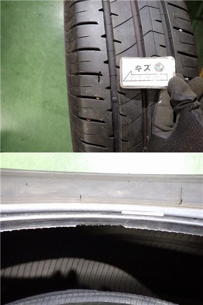 GM2390【送料無料215/70R15】4本 ブリヂストン ECOPIA エコピア NH100RV 中古夏タイヤ グランビア 100系 ハイエースワゴン等_画像10